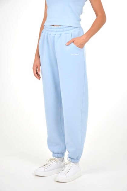 Штаны женские голубые