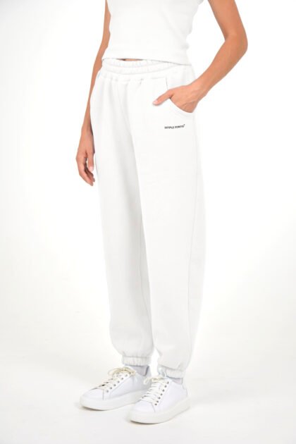 Штаны женские молочные