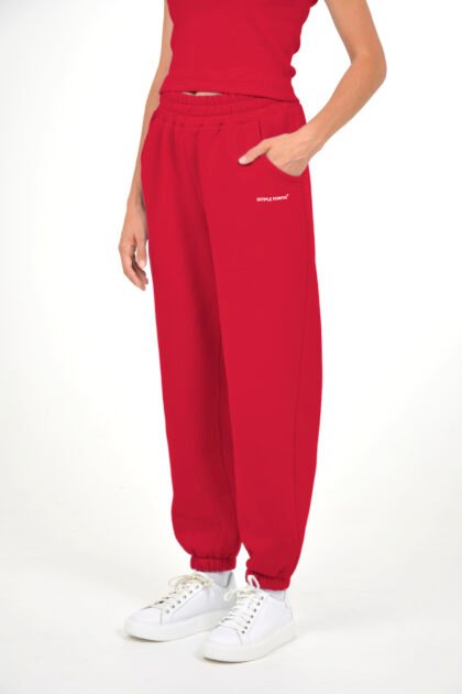 Штаны женские красный
