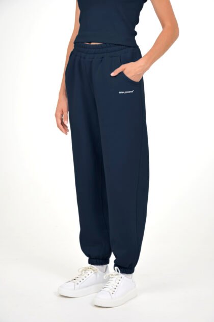 Штаны женские синие