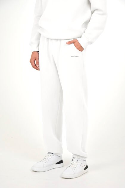 Штаны мужские молочные